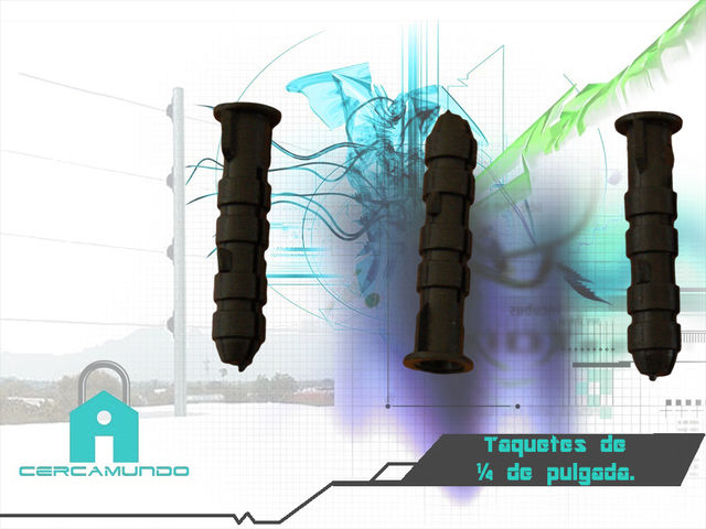 Taquetes de ¼ de pulgada.
Presentación: bolsa de un kilo con 1000 a 1200
taquetes.
Con material de la más alta calidad.