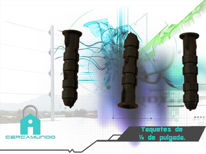 Taquetes de ¼ de pulgada.
